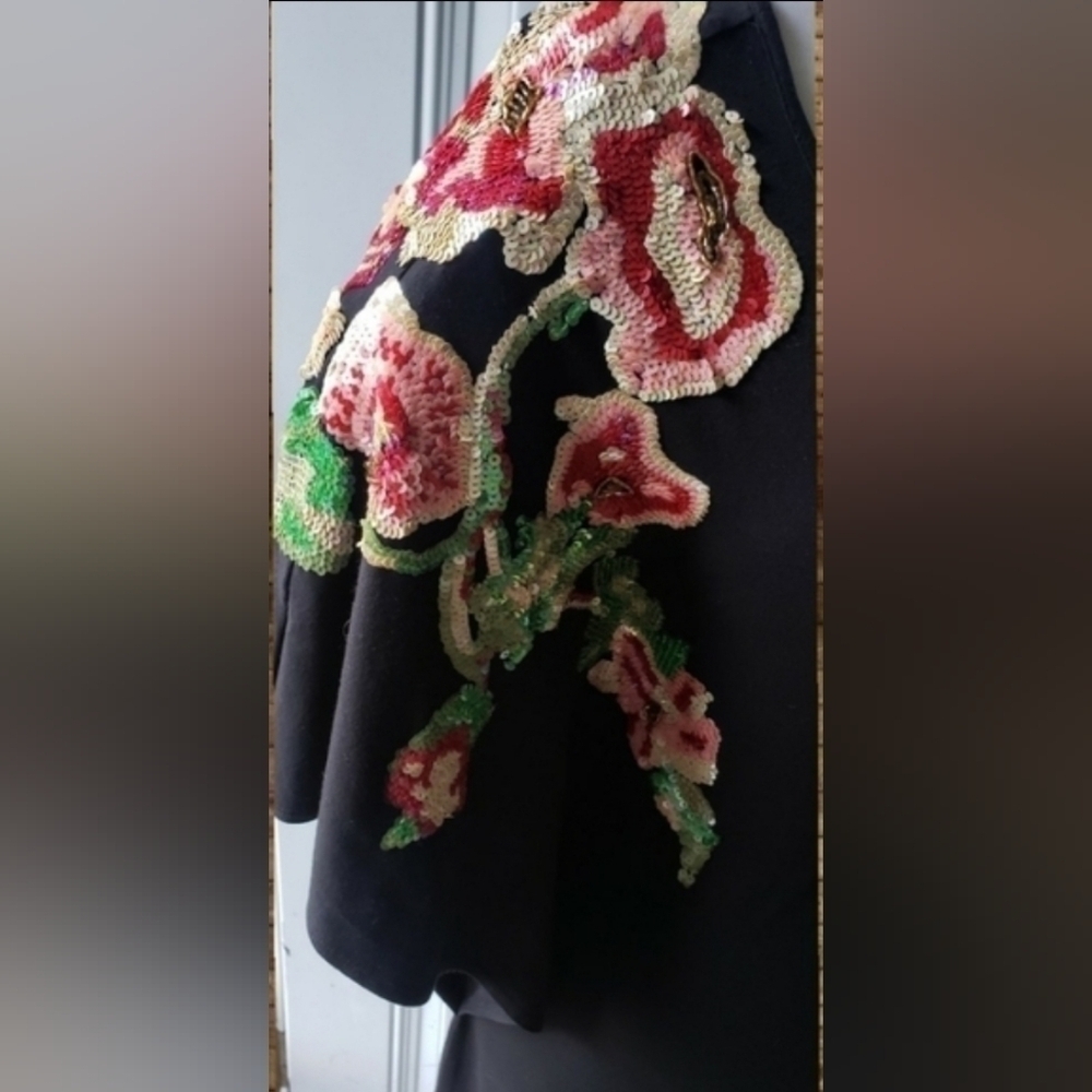90's Vintage Cache dress LBD - Picture 3 of 6